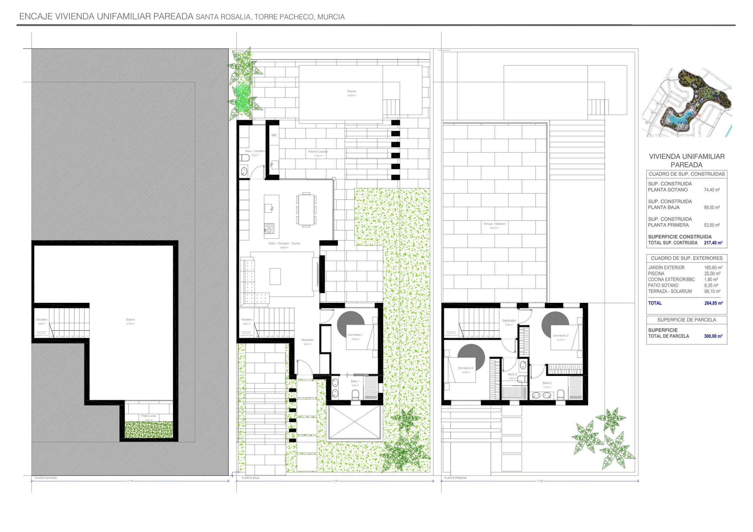 Lake View Villa's Plattegrond